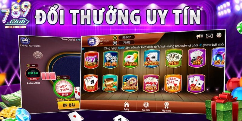 Top Game Bài Đổi Thưởng 789Club Đẳng Cấp Nhất Thị Trường